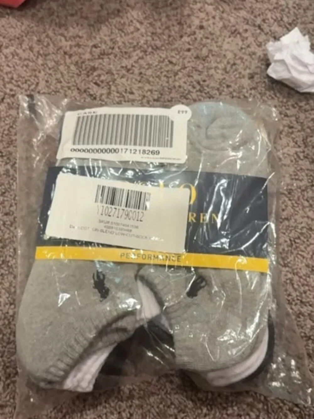 Polo Ralph Lauren Cotton-Blend Low-Cut Socks